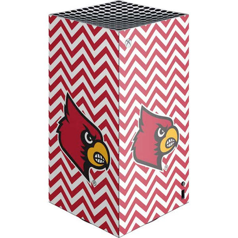 University of Louisville Chevron XBox Series X Digital Edition Console Skin